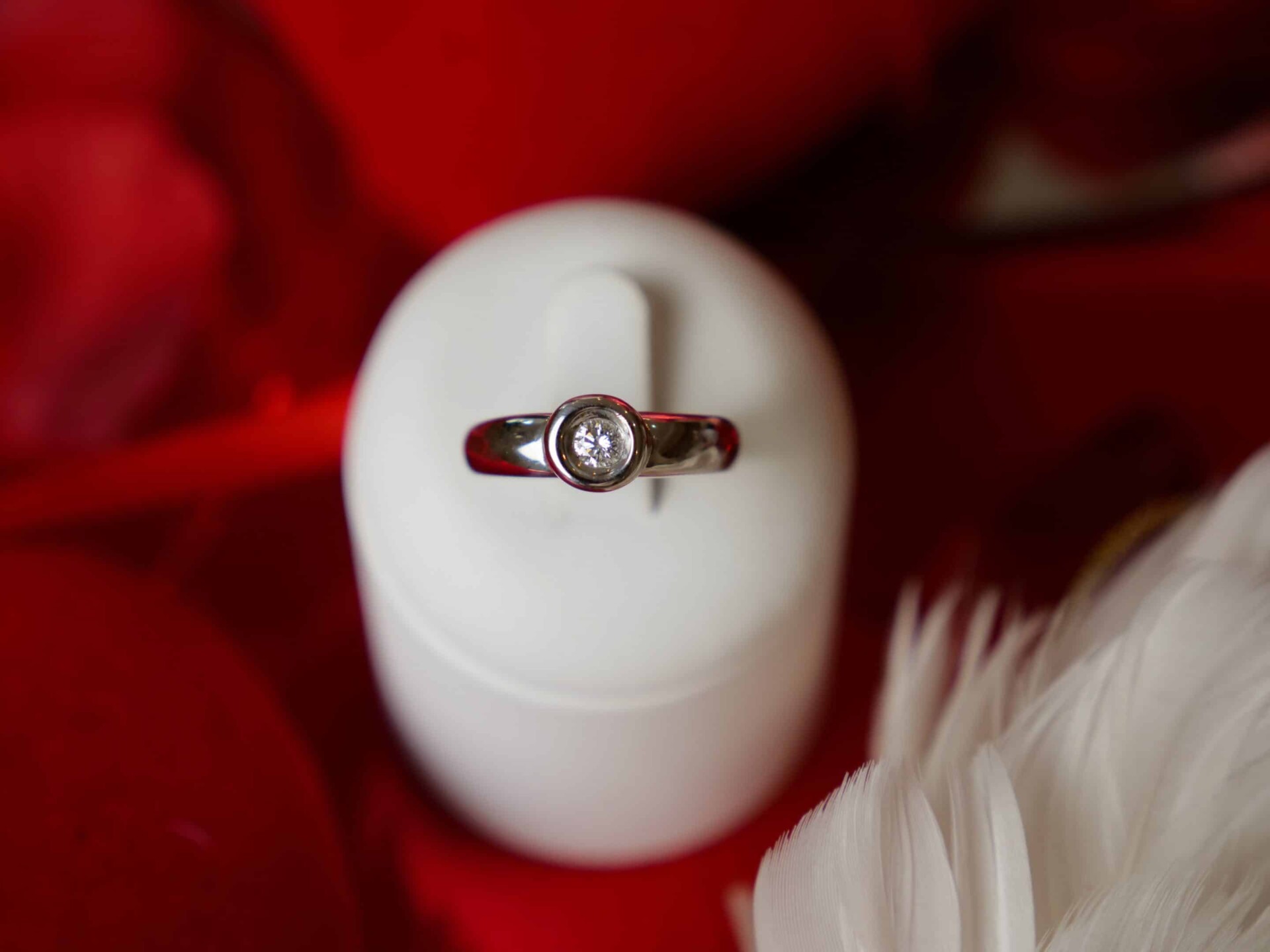 BAGUE JONC SOLITAIRE – Image 4