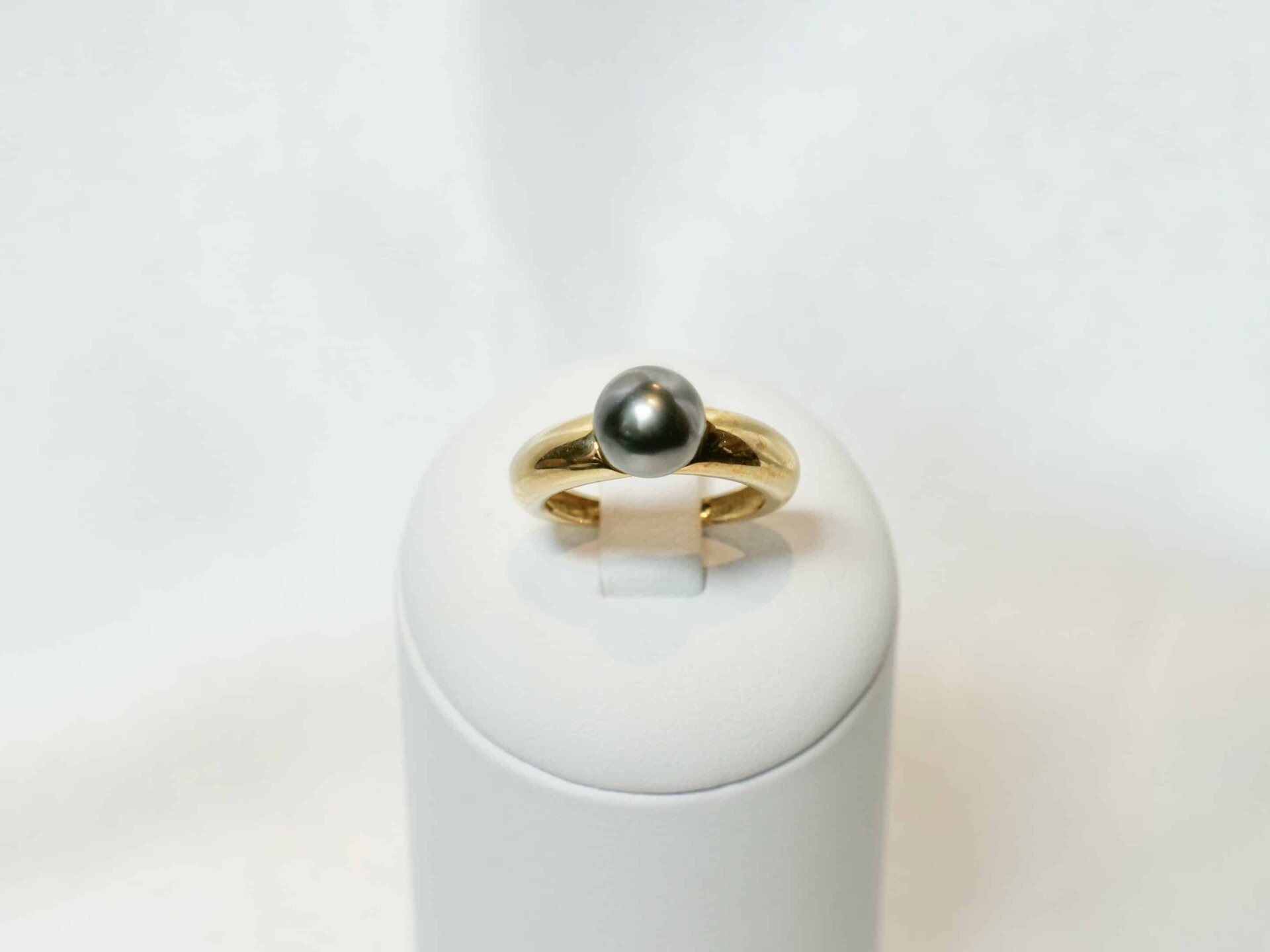 BAGUE JONC PERLE DE TAHITI – Image 3