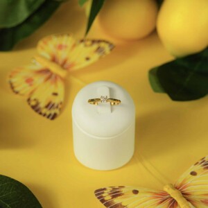 BAGUE SOLITAIRE DIAMANT