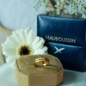 BAGUE SOLITAIRE MAUBOUSSIN