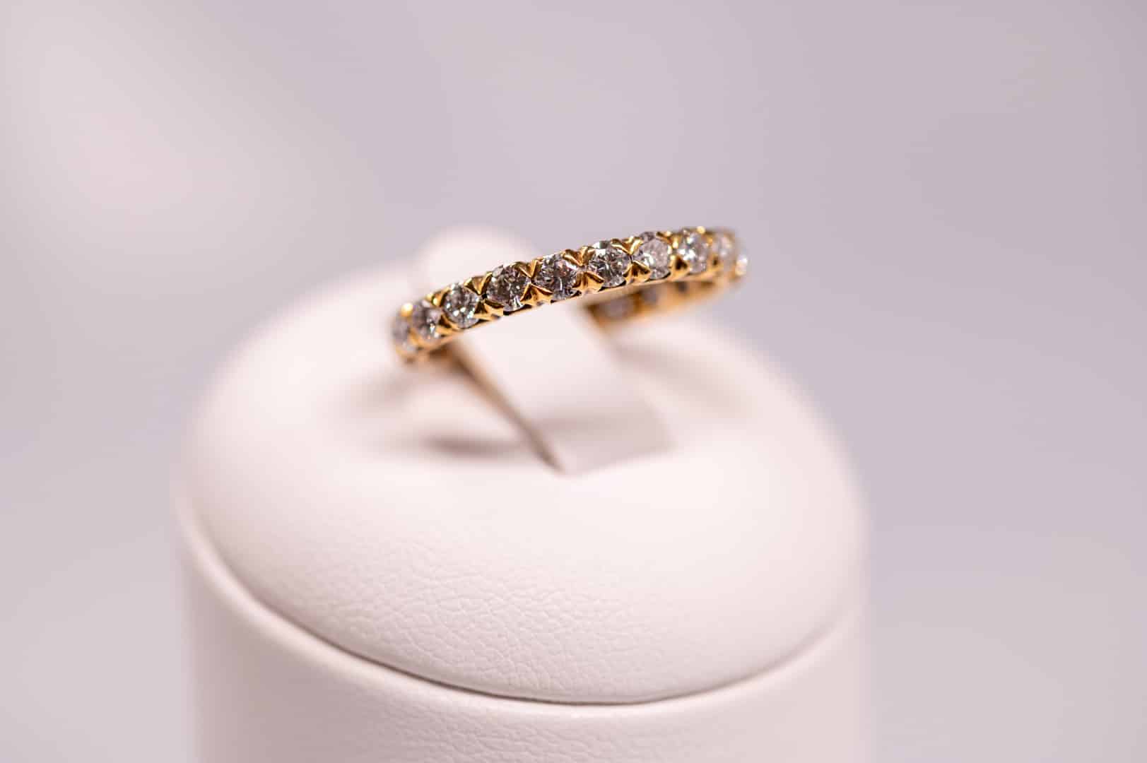 BAGUE AMERICAINE DIAMANTS – Image 2