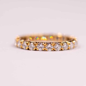 BAGUE AMERICAINE DIAMANTS