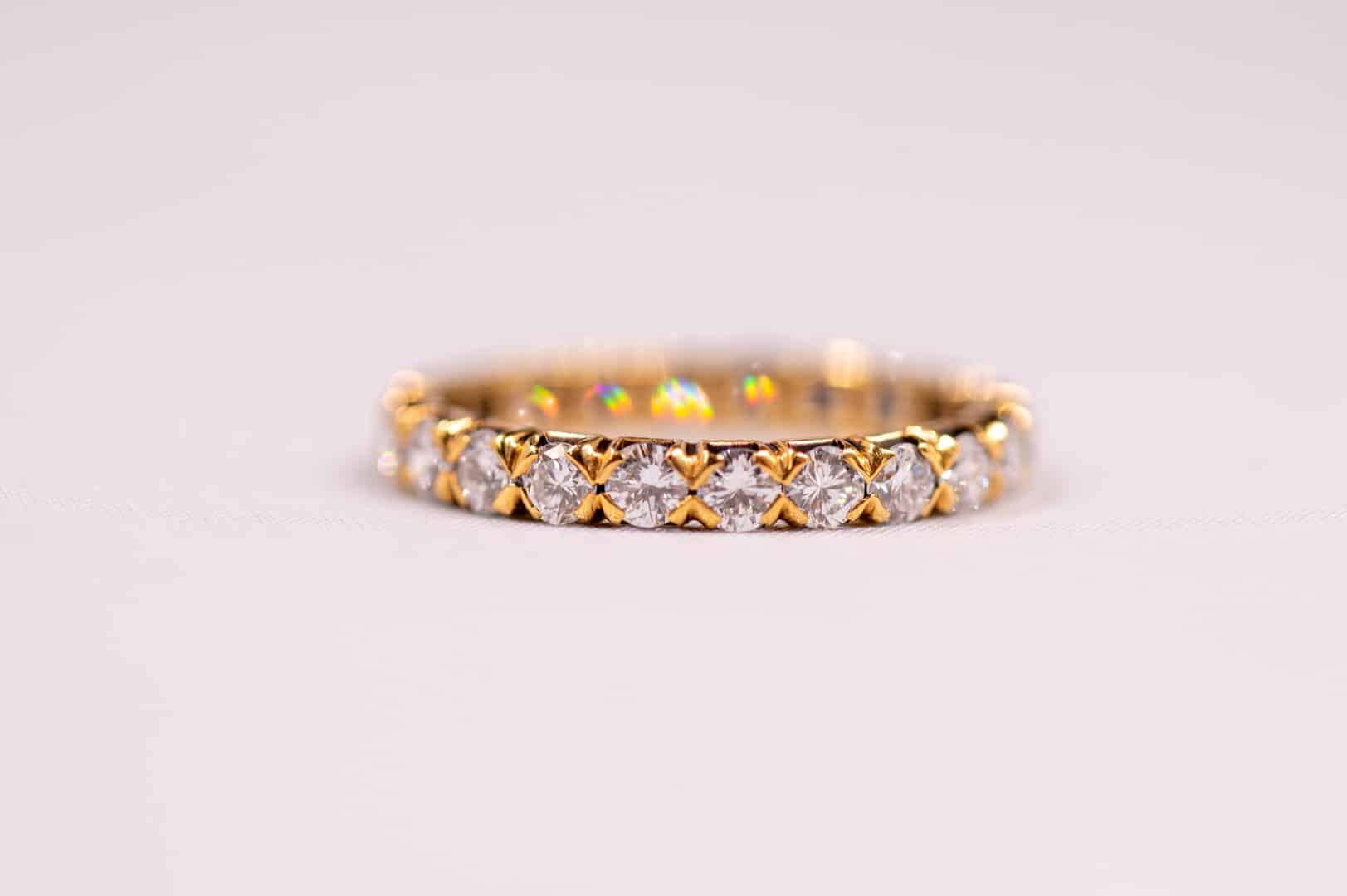 BAGUE AMERICAINE DIAMANTS