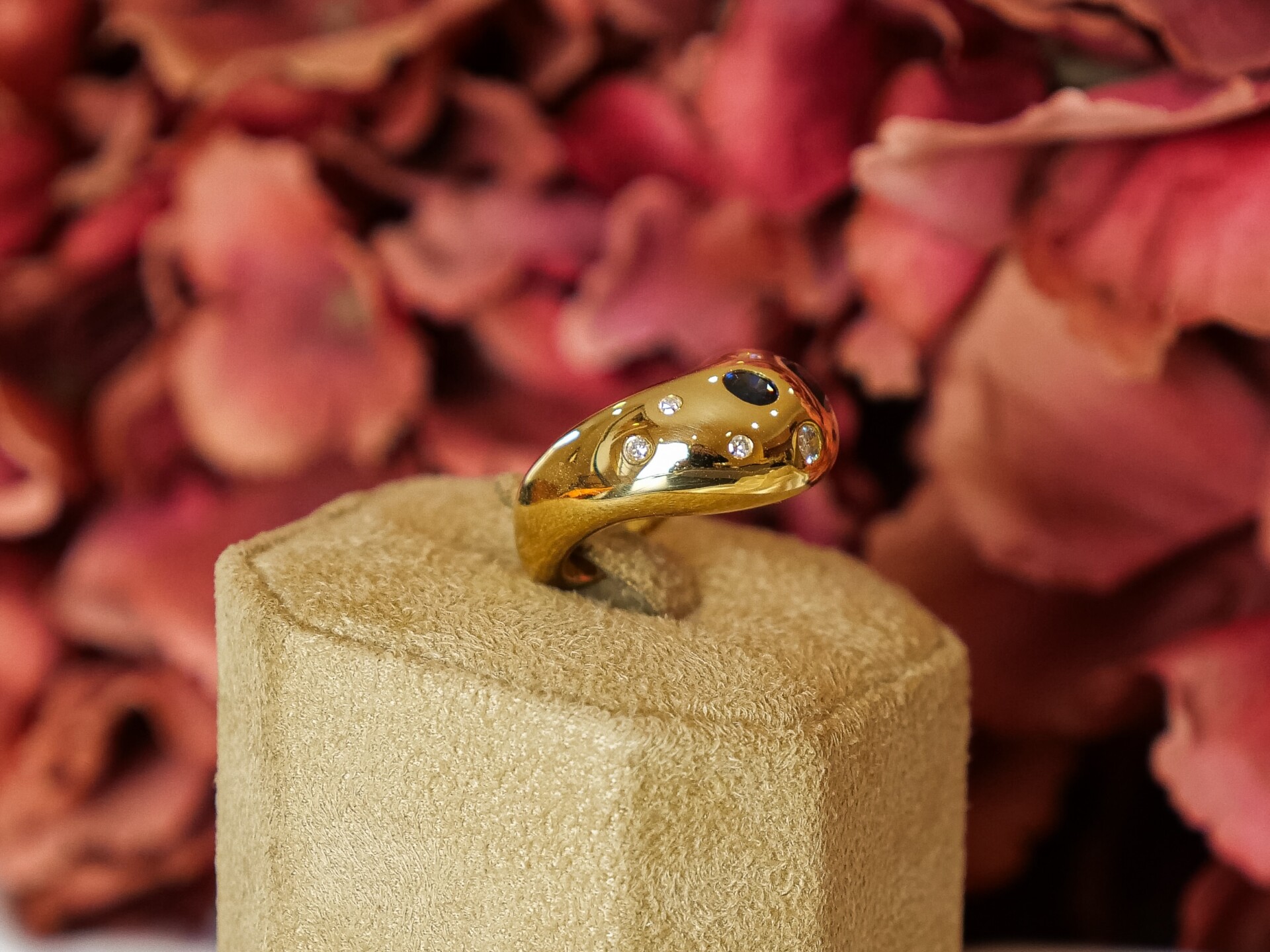 JONC SAPHIRS ET DIAMANTS
