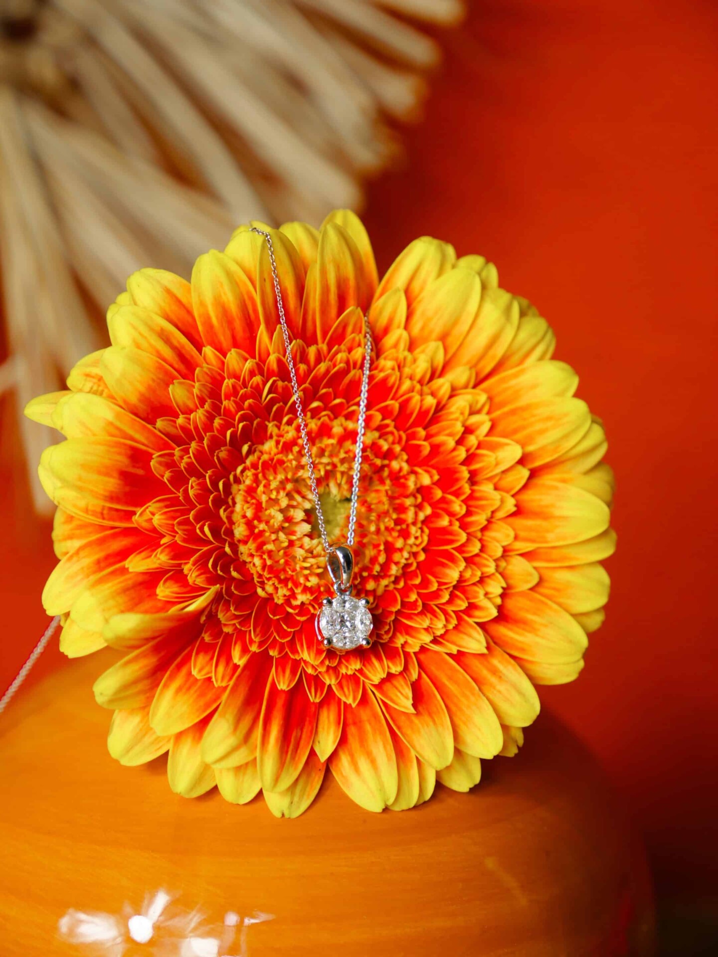 PENDENTIF DIAMANT TAILLE PRINCESSE – Image 2
