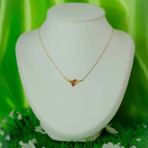 COLLIER OR ET RUBIS
